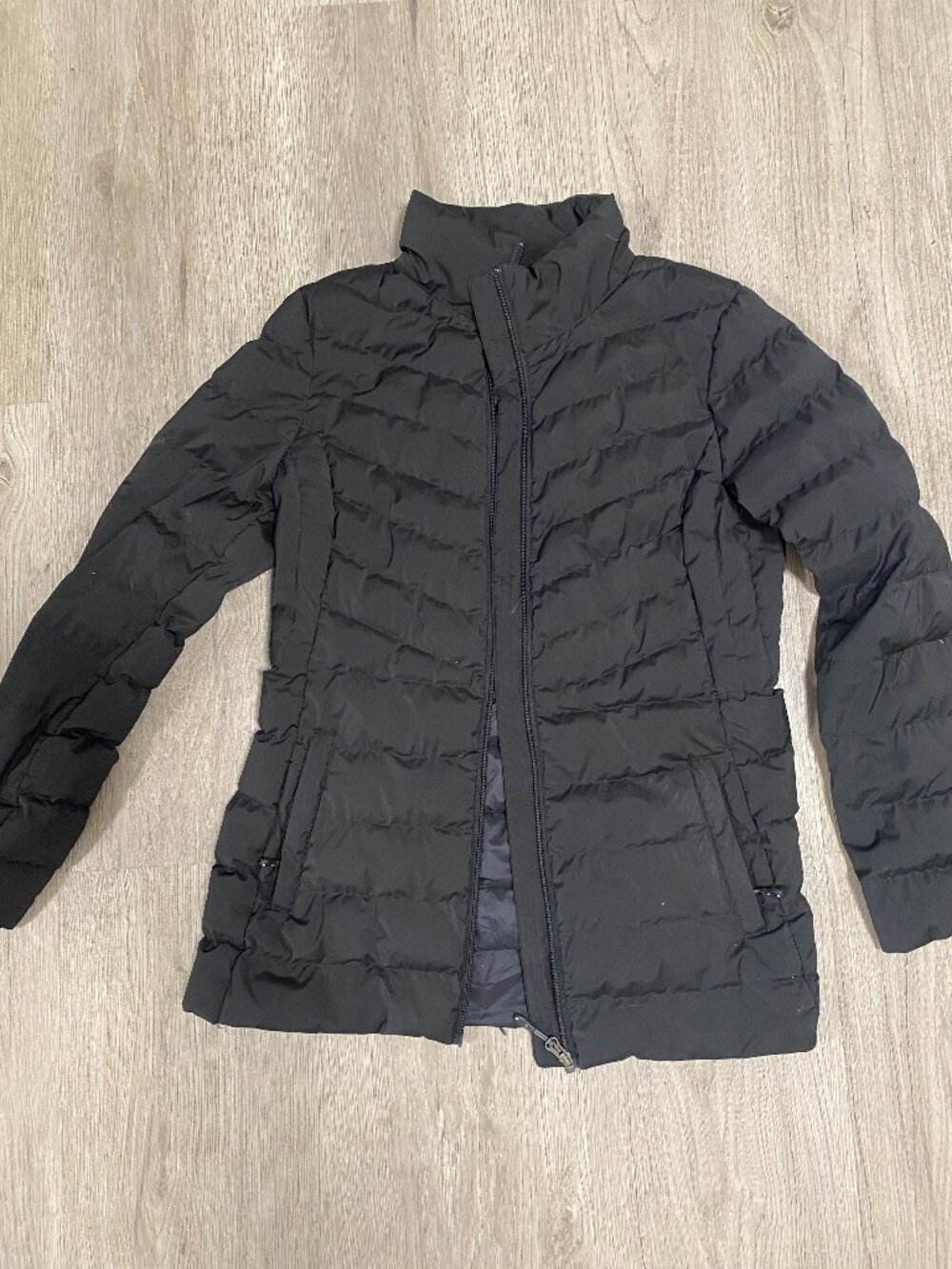 Basic Black Puffer Coat